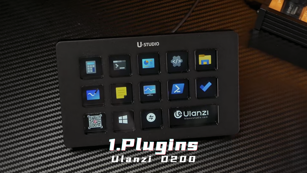 Ulanzi U-Studio D200 macro pad with customizable function keys