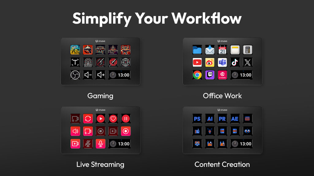 Stream Deck for Gaming, Office, Live Streaming, Content Creation